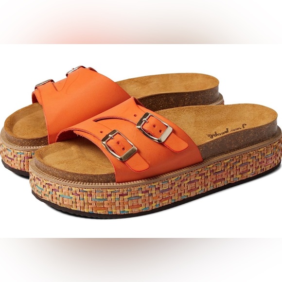 NWT Free People Caravelle Cork Footbed Sandals - 7, 8 & 9 - Picture 4 of 11